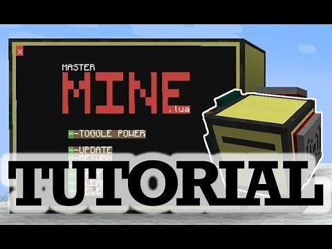 TUTORIAL: Fully automated strip mining in Minecraft using ComputerCraft Turtles