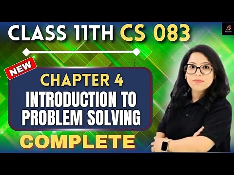 Class 11 CS Chapter 4 🧠 Problem Solving Techniques Explained with Examples by Barkha Mam✅