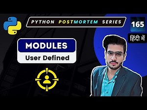 Creating Your Own Module in Python | Python Modules Tutorial #165