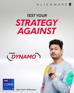 Prepare for an exhilarating Fortnite gaming session this Friday, November 10th, at 7 PM with the one and only Dynamo Gaming . It's going to be epic!🎮 Join us on our YouTube handle, visit the link: https://aw.gg/3FLdv0E #AlienwareIndia #AlienwareGamingSaturdays #GamingLevelledUp Intel #IntelIndia #GameWithIntel #IntelGaming | Alienware