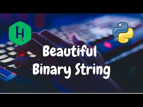 91 - Beautiful Binary String | Strings | Hackerrank Solution | Python