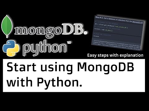 MongoDB with Python. How to start using NoSQL