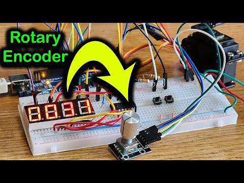 Creating an Arduino Countdown TIMER with Manual Adjustment and Servo Movement Using a Rotary Encoder