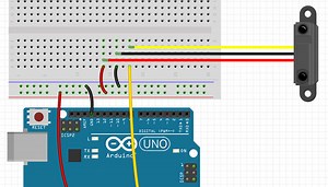 Infrarot Entfernungsmessung mit Sharp Abstandssensor – Arduino Tutorial