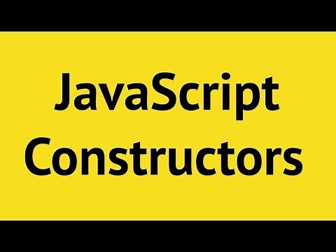 JavaScript Constructor Functions