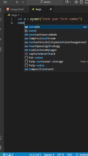 Take Input Using Prompt in JavaScript and Print With Console.log-for indian students