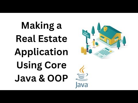 Real Estate Application | Java project | Core Java and OOPs