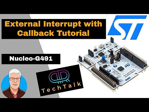 Tutorial on STM32 External Interrupts and callback funktions