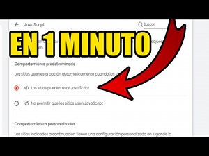 como ACTIVAR o HABILITAR JAVASCRIPT en BRAVE
