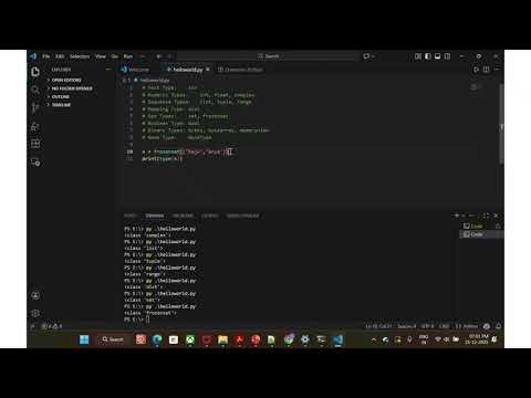 Python Tutorial - Part 2 | Data Types, Numbers, Casting, Strings, Booleans & Operators Explained