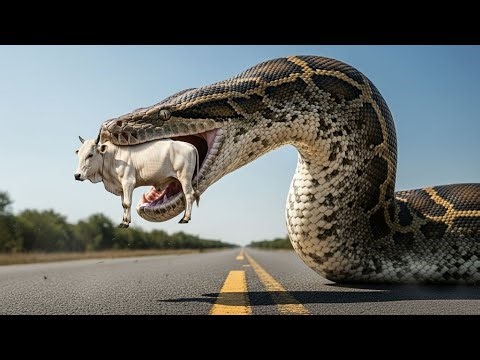 Giant Python Attack: Realistic Wildlife Encounter Explained