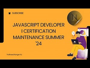 JavaScript Developer I Certification Maintenance Summer '24 | Challenge 1 to 3