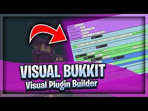 Minecraft Plugin Coding With Visual blocks | Coding FAST & EASY | Visual Bukkit Tutorial