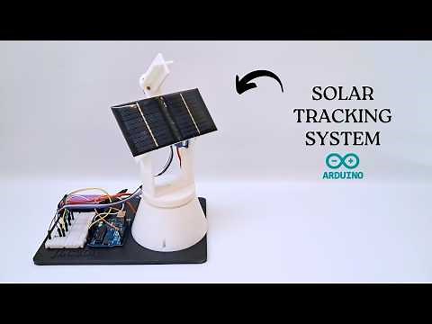 How to make solar tracker using arduino | Dual axis solar tracker using arduino | Arduino project