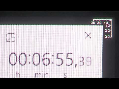 Alienware AW3423DW QD-OLED pixel shifting to prevent burn-in (50× timelapse)