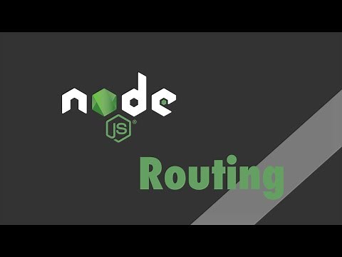 Node.js - Tutorial - Routing