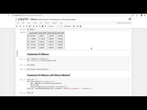 K-Means Implementation and Parameter Tuning