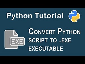 How to Convert Your Python Script to .EXE Program With PyInstaller