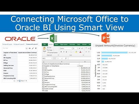 Step-by-Step Guide to Connecting Microsoft Excel / Powerpoint to Oracle BI Using Smart View #01