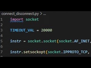 Connect to Your Instrument Using Sockets and Python