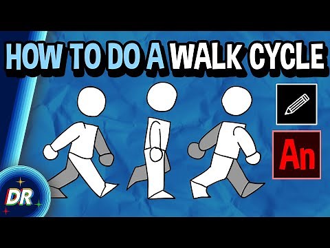 How to Animate a Basic Walk Cycle 🚶