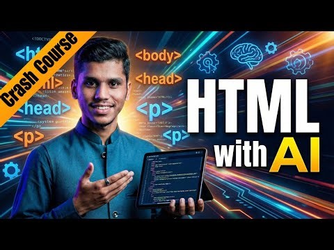 HTML Complete Toturial For Beginners | HTML course with AI