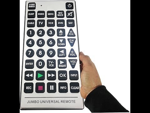 How to program a universal remote control