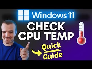 How to Check CPU Temperature in Windows 11 (Step by Step)