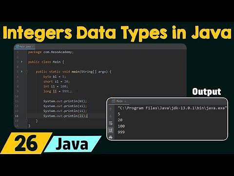 Integers Data Types in Java - Practice