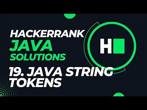 Day 19- Java String Tokens|| Hackerrank Java Solutions || Hindi