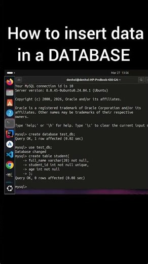 Insert Values into MySQL Database using PHP | Step-by-Step