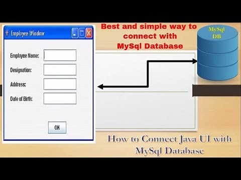 Connecting to database in Java NetBeans || Java UI with Mysql || with jdatechooser