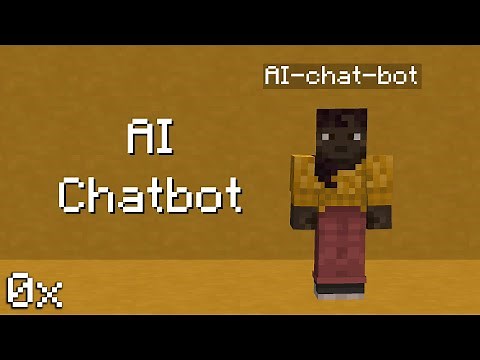 AI Chat Bot in Minecraft using Mineflayer in Python [8]