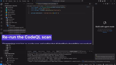 Strengthen Your Power Pages Security with CodeQL code scan