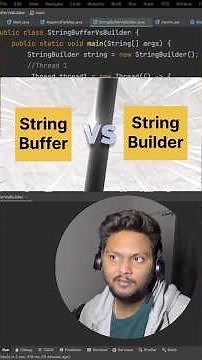 StringBuffer Vs StringBuilder in Java