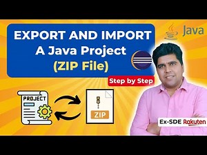 🔥 Export & Import Java Project in Eclipse (Archive File Tutorial)