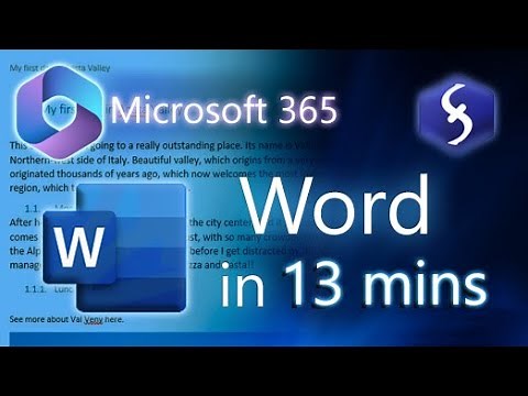 Microsoft Word - Tutorial for Beginners in 13 MINUTES! [ COMPLETE ]
