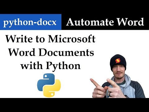 Automate Word Document Generation in Python Tutorial!