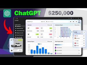 Analytics Dashboard Using ChatGPT | Make Money Using AI | HTML, CSS, JS, PHP, MySQL | website