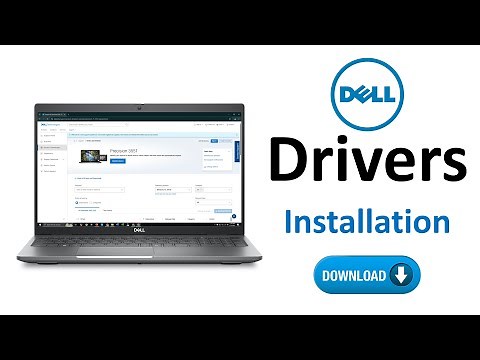 How to Download and Install Dell Drivers Easy Dell Laptop Driver Installation Step-by-Step Guide