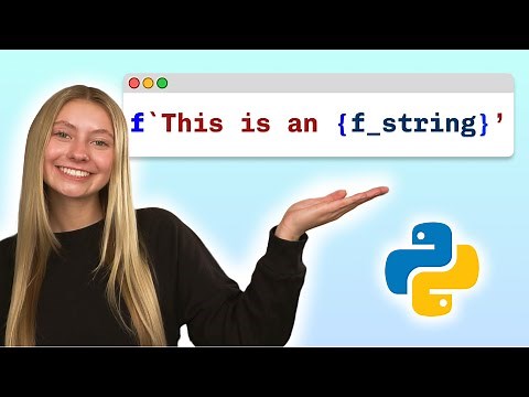Python F-strings - Visually Explained