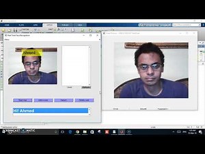 Real time face recognition using MATLAB