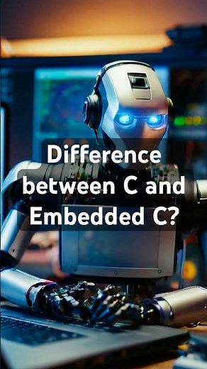 Difference between C and Embedded C