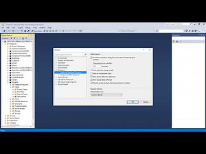 Microsoft SQL Server Database Creation
