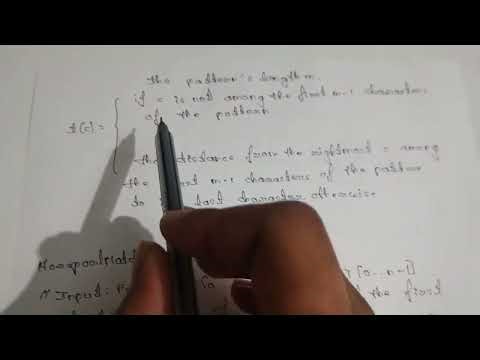 Horspool String Matching