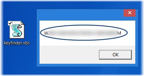 How to find Windows Product Key using VB Script in Windows 11/10