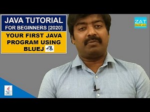 Hello World Java Program using BLUEJ | Java Tutorial For Beginners