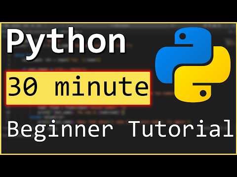 Learn Python in Only 30 Minutes (Beginner Tutorial)