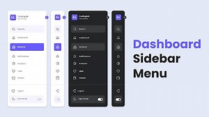 Sidebar Menu in HTML CSS & JavaScript | Dark/Light Mode