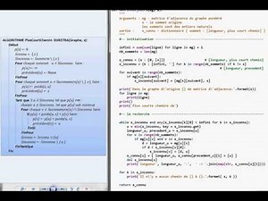 4 DIJKSTRA programme Python